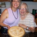 woman and her mom bake a pie together, weight loss and wellness solutions