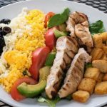 chicken, avocado, cheese, salad, weight loss and wellness solutions, san antonio texas, alamo cafe