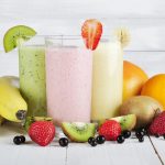 fruit smoothie banana strawberry kiwi, weight loss and wellness solutions, san antonio texas